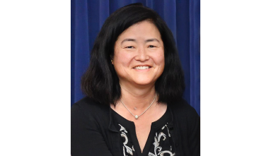 headshot portrait of author Gwen Muranaka